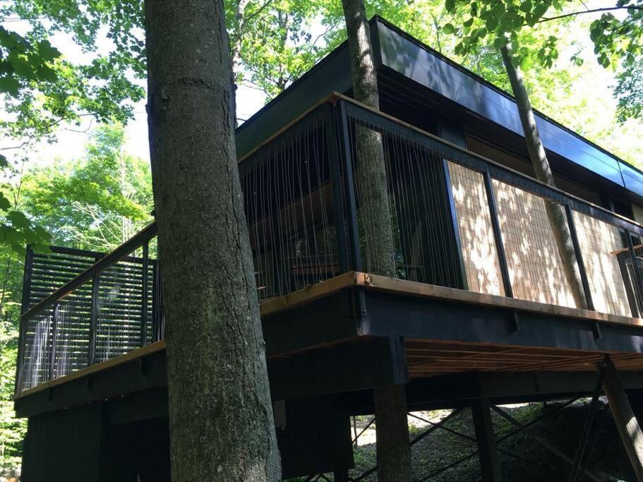 Cabin Sutton 252 - En Harmonie Avec La Nature! Villa ภายนอก รูปภาพ