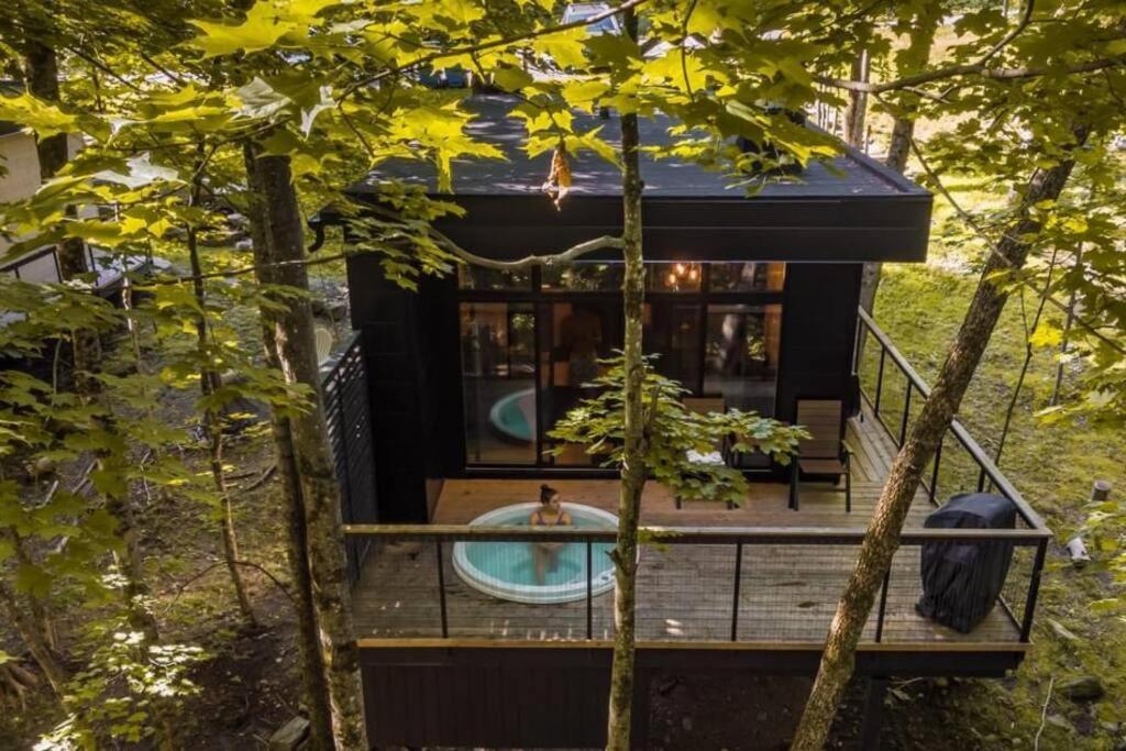 Cabin Sutton 252 - En Harmonie Avec La Nature! Villa ภายนอก รูปภาพ
